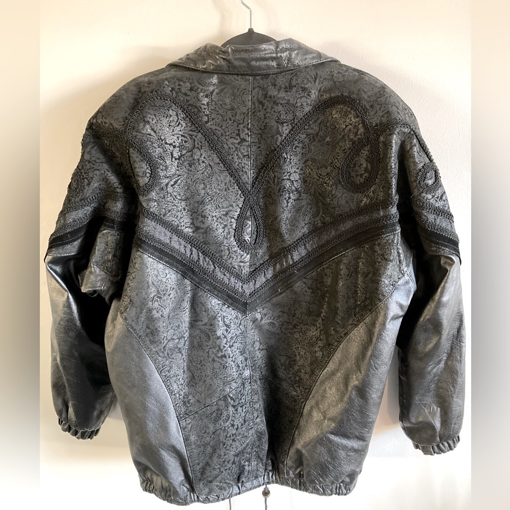 Vintage leather jacket. International Outerwear Brand. In great condition.